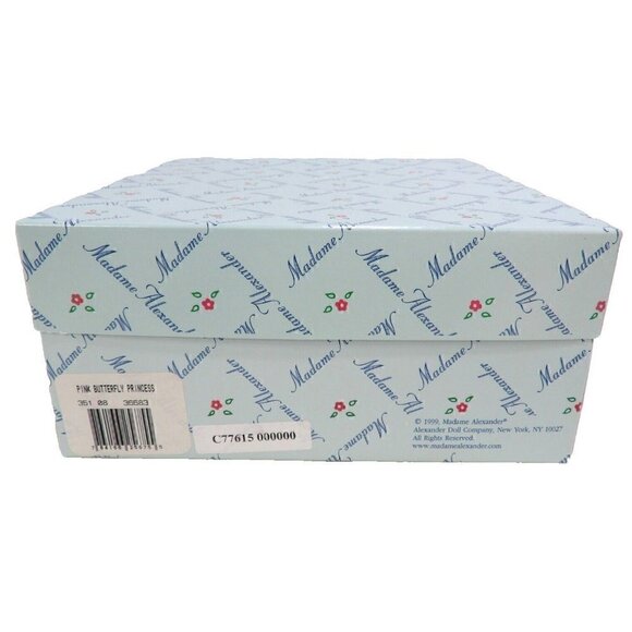 MADAME ALEXANDER Pink Butterfly Princess 8" doll 25675 vintage 1999 NEW OPEN BOX - Picture 7 of 7